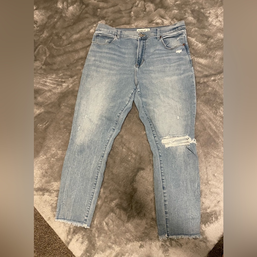 Abercrombie & Fitch Super skinny ankle jean